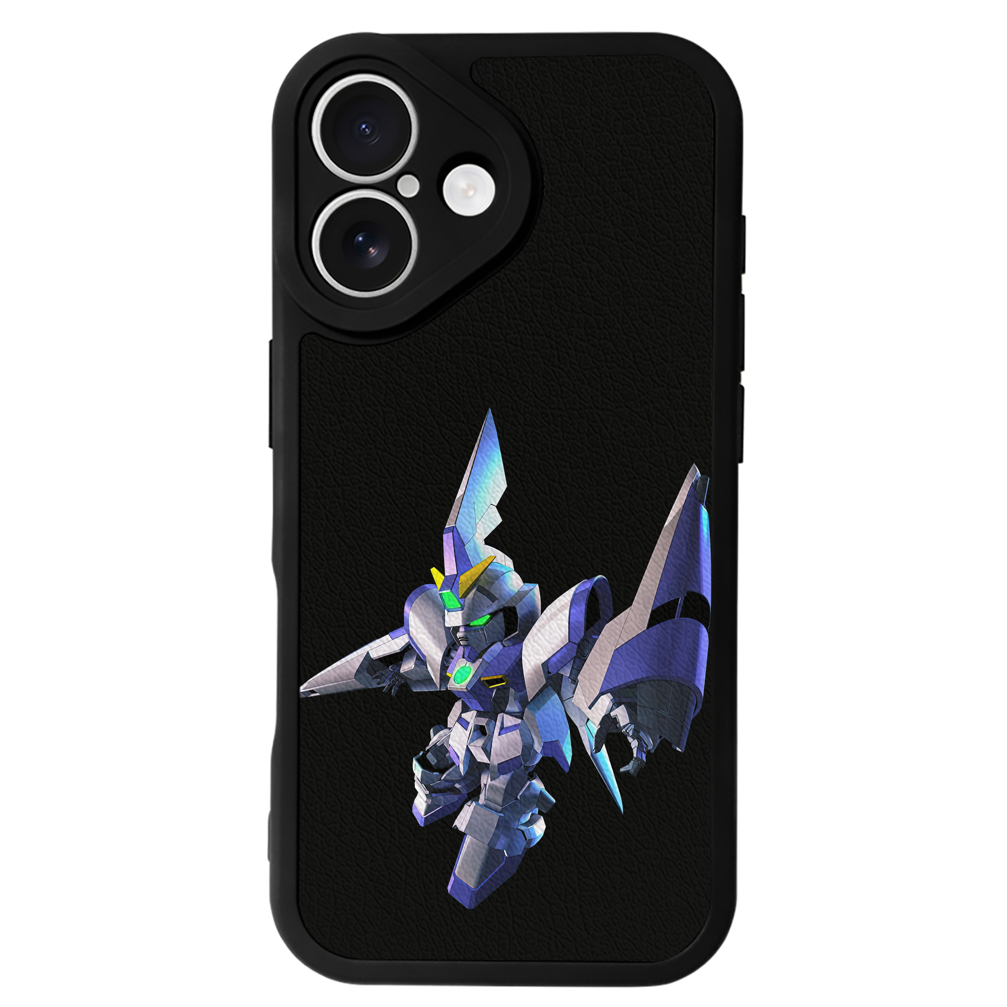 （画像用） 機動戦士ガンダム Mobile Suit Gundam 【iPhone 16シリーズ対応】シリコンスマホケース（レザー調） 材質：シリコン